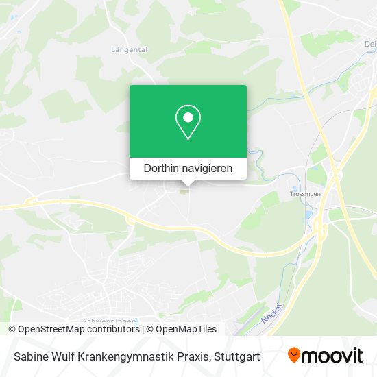 Sabine Wulf Krankengymnastik Praxis Karte