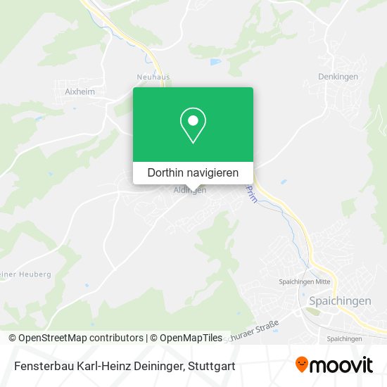 Fensterbau Karl-Heinz Deininger Karte