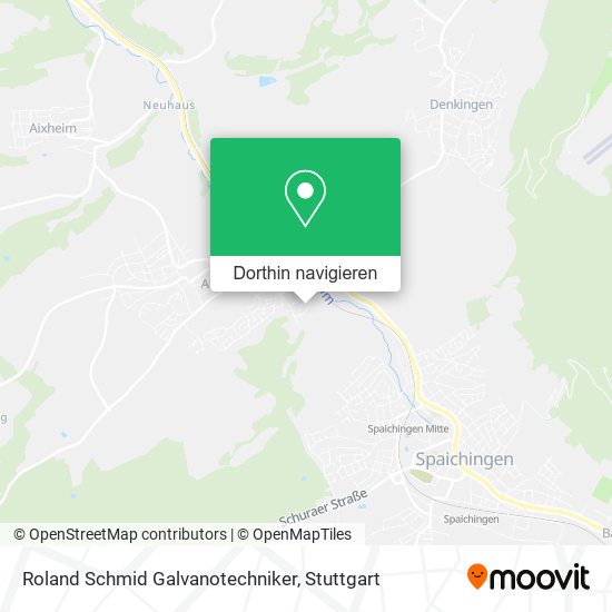 Roland Schmid Galvanotechniker Karte
