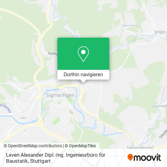 Leven Alexander Dipl.-Ing. Ingenieurbüro für Baustatik Karte