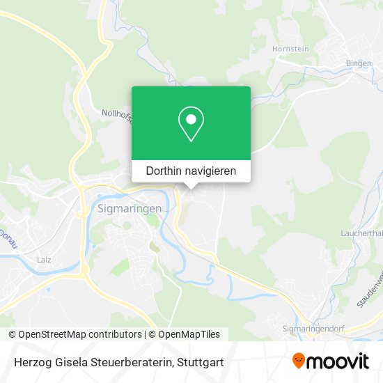 Herzog Gisela Steuerberaterin Karte
