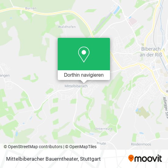 Mittelbiberacher Bauerntheater Karte