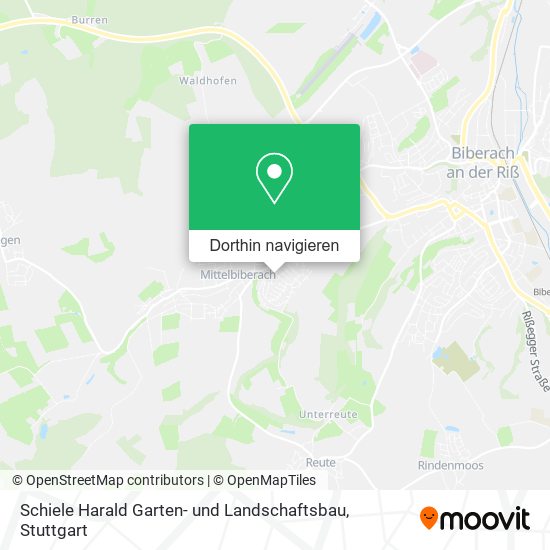 Schiele Harald Garten- und Landschaftsbau Karte