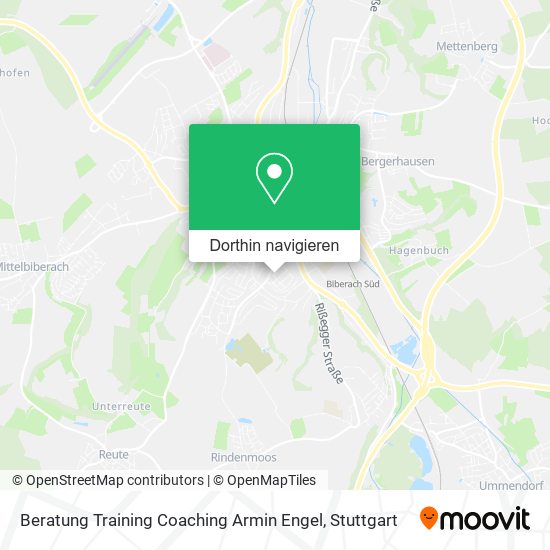 Beratung Training Coaching Armin Engel Karte