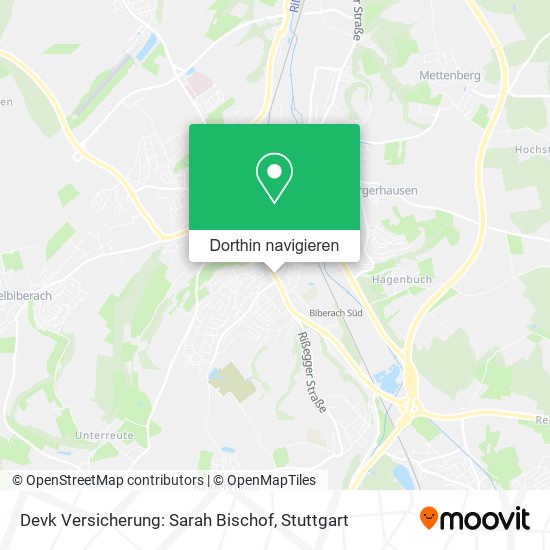 Devk Versicherung: Sarah Bischof Karte