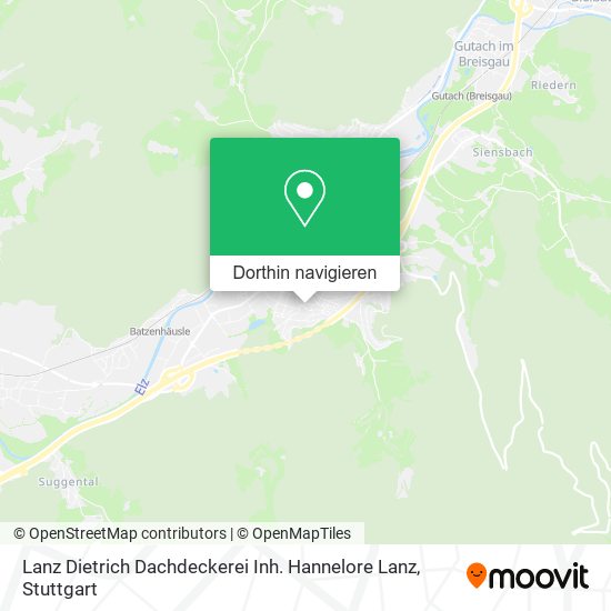 Lanz Dietrich Dachdeckerei Inh. Hannelore Lanz Karte