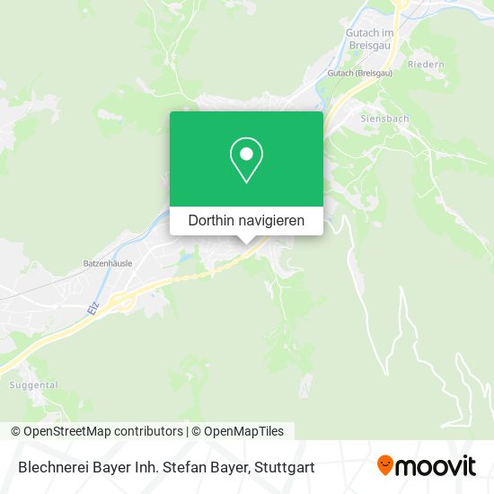 Blechnerei Bayer Inh. Stefan Bayer Karte