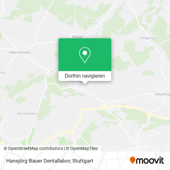 Hansjörg Bauer Dentallabor Karte