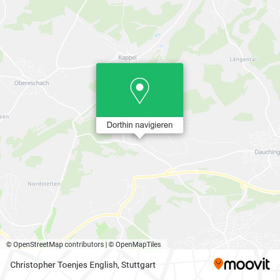 Christopher Toenjes English Karte