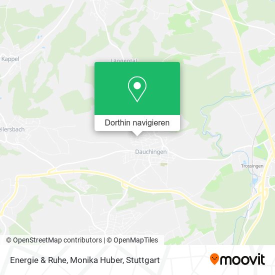 Energie & Ruhe, Monika Huber Karte