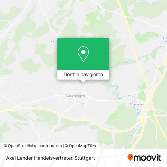 Axel Lander Handelsvertreter Karte