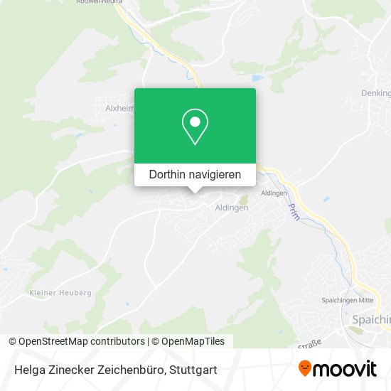 Helga Zinecker Zeichenbüro Karte