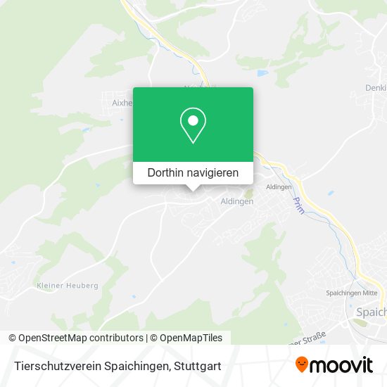 Tierschutzverein Spaichingen Karte