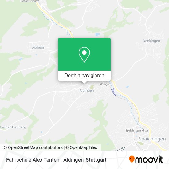 Fahrschule Alex Tenten - Aldingen Karte