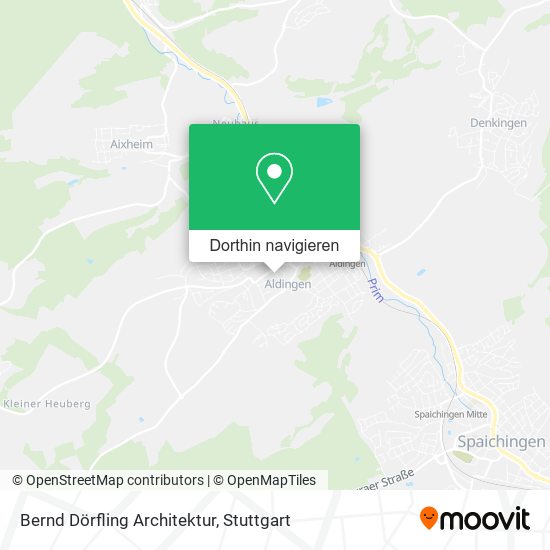 Bernd Dörfling Architektur Karte