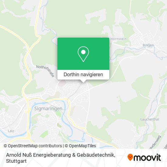Arnold Nuß Energieberatung & Gebäudetechnik Karte