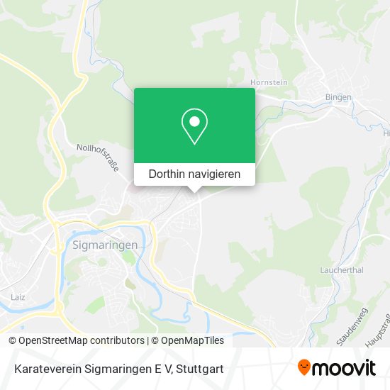 Karateverein Sigmaringen E V Karte