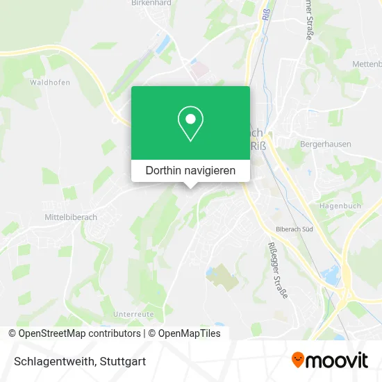 Schlagentweith Karte