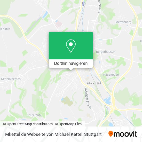 Mkettel de Webseite von Michael Kettel Karte