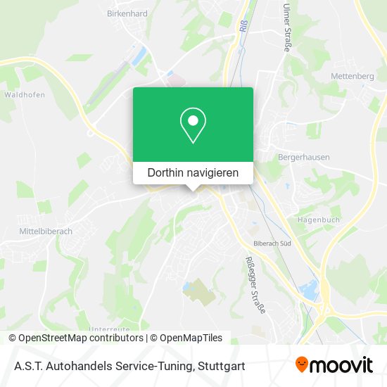 A.S.T. Autohandels Service-Tuning Karte
