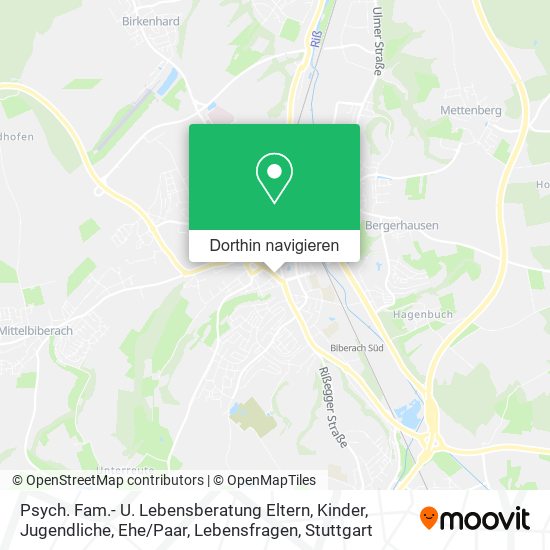 Psych. Fam.- U. Lebensberatung Eltern, Kinder, Jugendliche, Ehe / Paar, Lebensfragen Karte