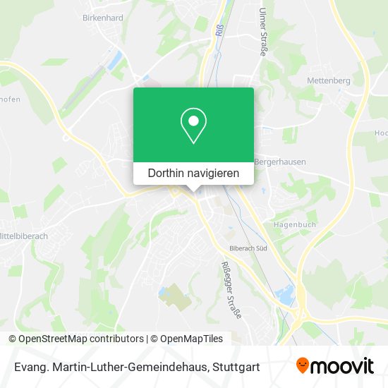 Evang. Martin-Luther-Gemeindehaus Karte