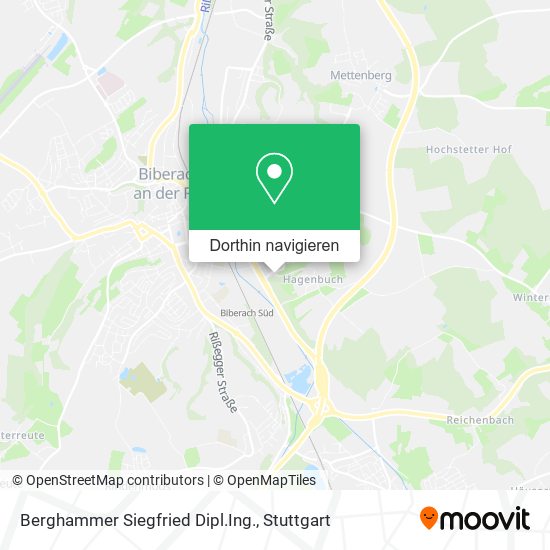 Berghammer Siegfried Dipl.Ing. Karte