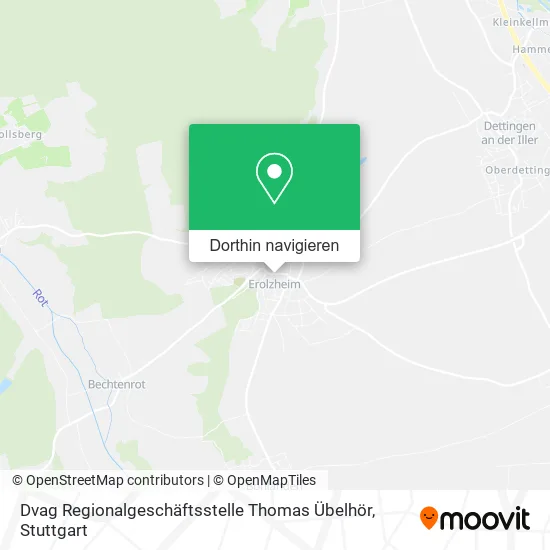 Dvag Regionalgeschäftsstelle Thomas Übelhör Karte