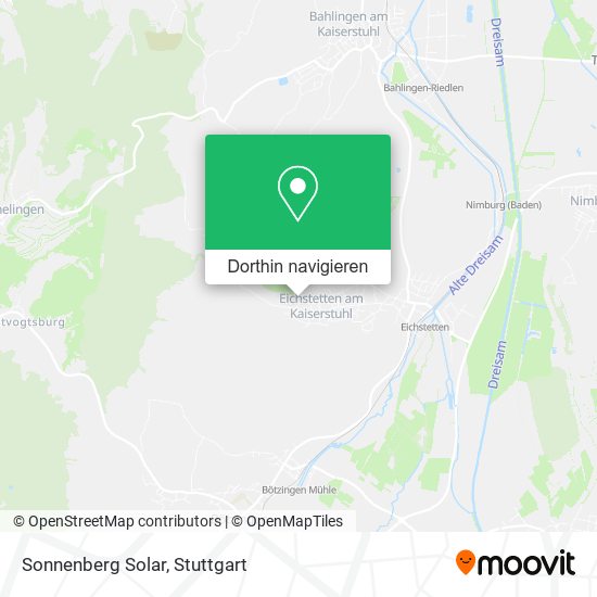 Sonnenberg Solar Karte