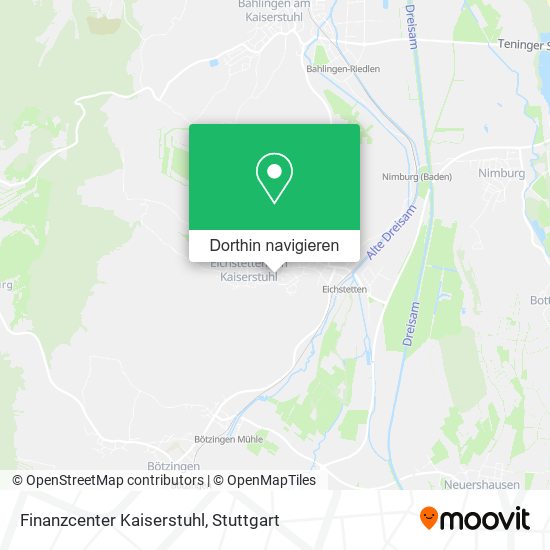 Finanzcenter Kaiserstuhl Karte