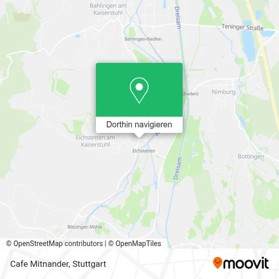 Cafe Mitnander Karte