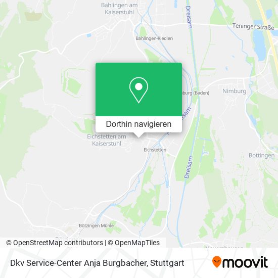 Dkv Service-Center Anja Burgbacher Karte