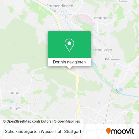 Schulkindergarten Wasserfloh Karte