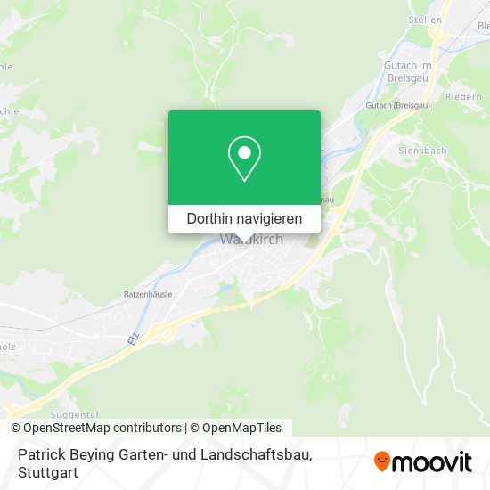 Patrick Beying Garten- und Landschaftsbau Karte