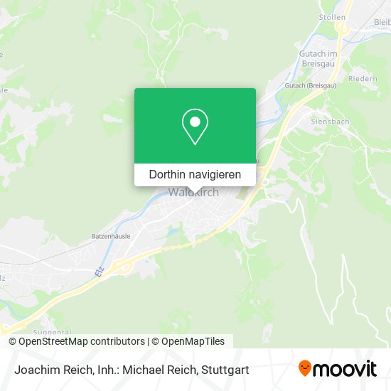 Joachim Reich, Inh.: Michael Reich Karte