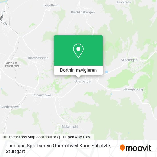 Turn- und Sportverein Oberrotweil Karin Schätzle Karte