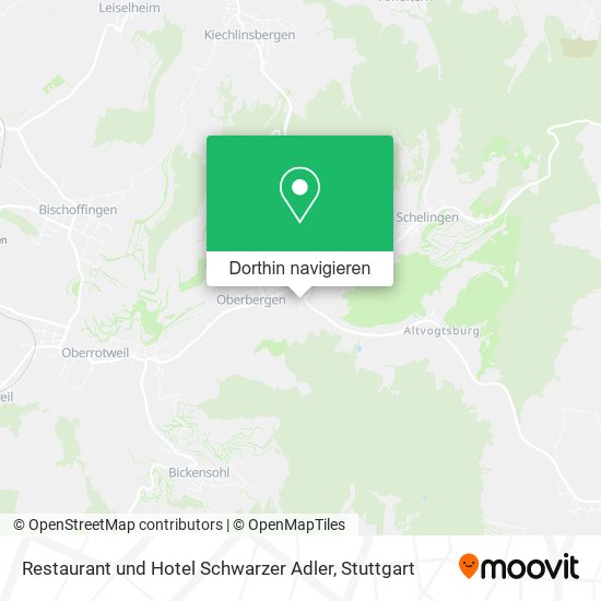 Restaurant und Hotel Schwarzer Adler Karte