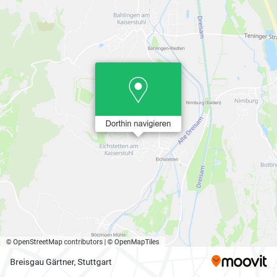 Breisgau Gärtner Karte