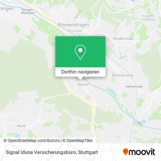 Signal Iduna Versicherungsbüro Karte