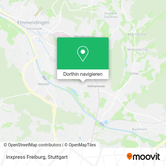 Inxpress Freiburg Karte