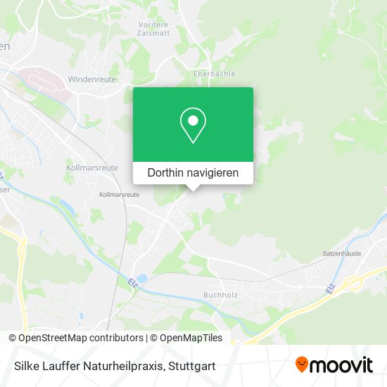 Silke Lauffer Naturheilpraxis Karte