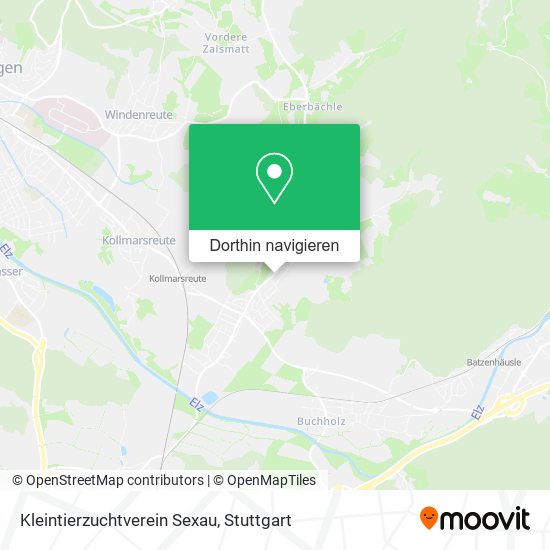 Kleintierzuchtverein Sexau Karte