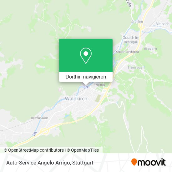 Auto-Service Angelo Arrigo Karte