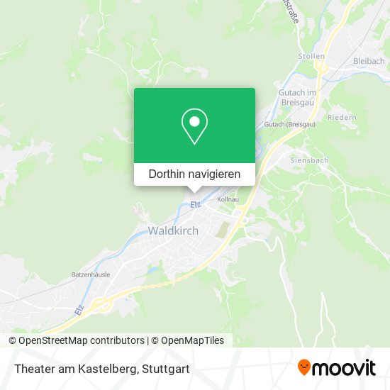 Theater am Kastelberg Karte