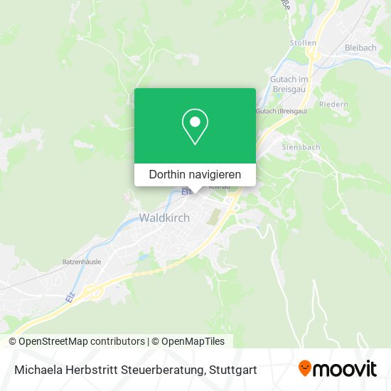 Michaela Herbstritt Steuerberatung Karte
