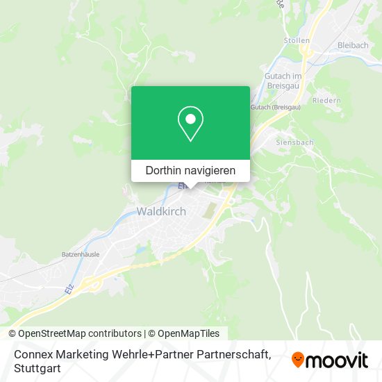 Connex Marketing Wehrle+Partner Partnerschaft Karte