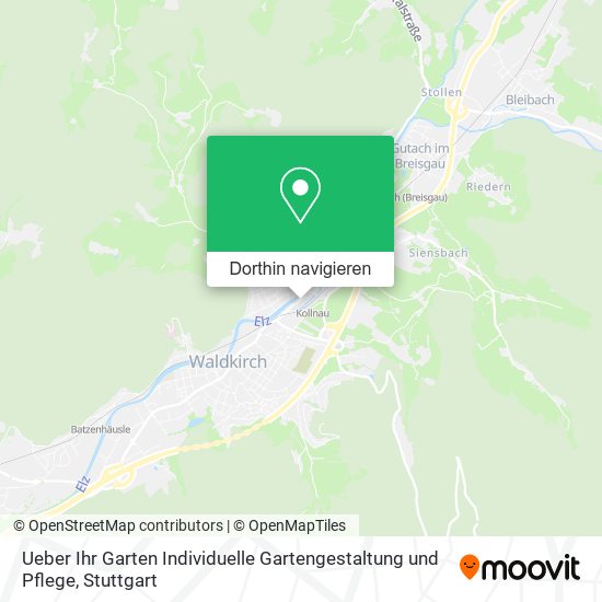 Ueber Ihr Garten Individuelle Gartengestaltung und Pflege Karte