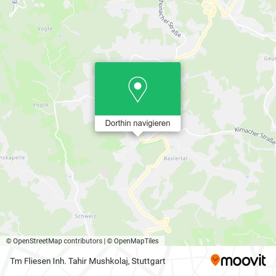 Tm Fliesen Inh. Tahir Mushkolaj Karte