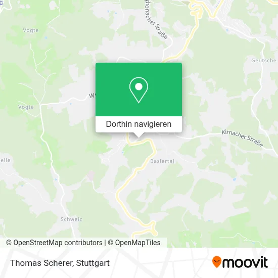 Thomas Scherer Karte