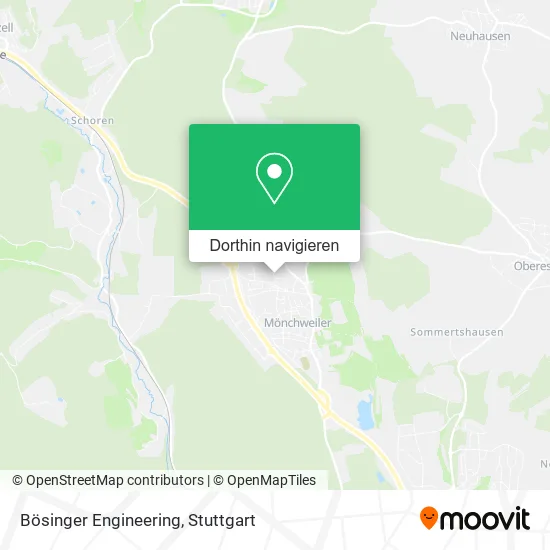 Bösinger Engineering Karte